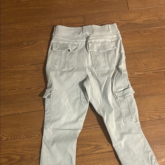 Spanx Gray Cargo Skinny Pants - Picture 3 of 9
